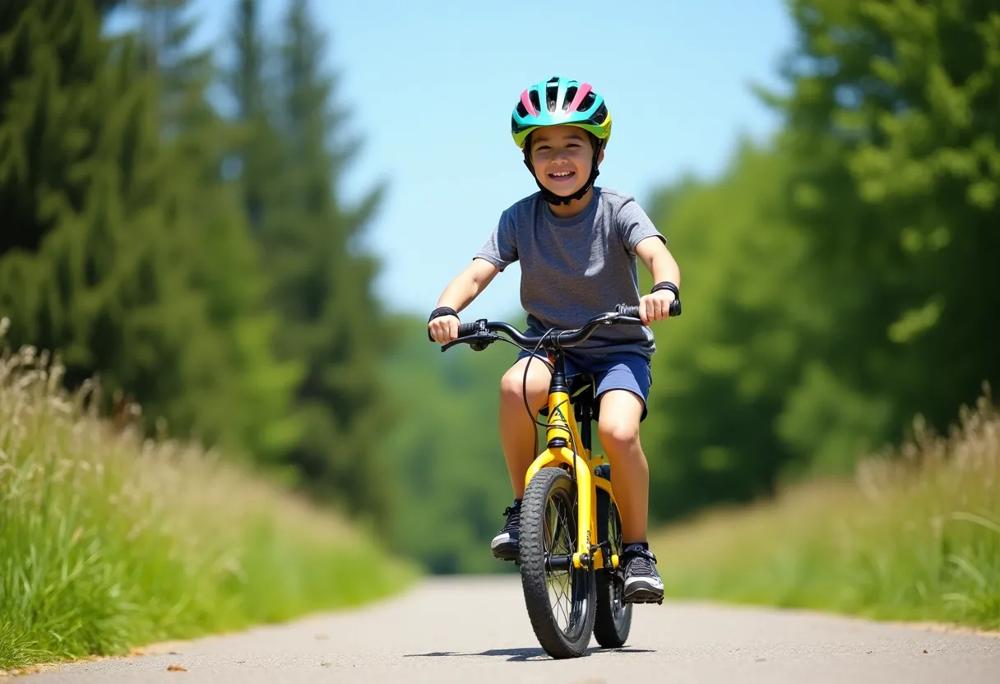 young cyclist